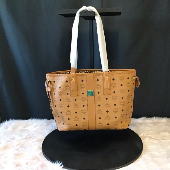 MCM Handbags - MCM Visetos Medium Tote NWOT A8598